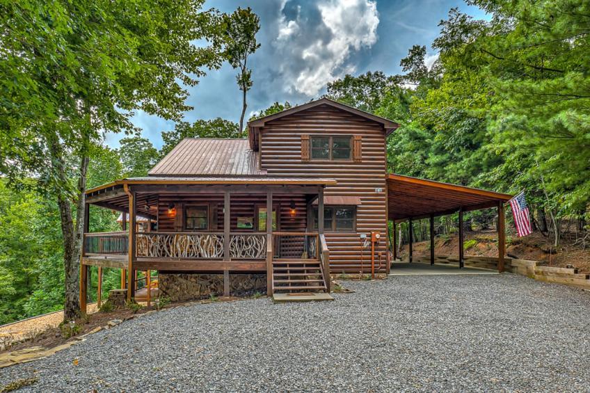 בלו רידג' Lake Vista Lodge מראה חיצוני תמונה